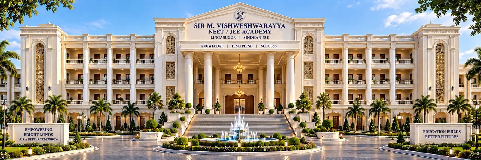 Sir M Vishweshwarayya Academy campus building